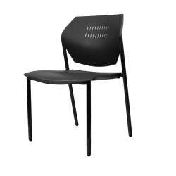 Impressa 4-Leg Guest Chair (Plastic Seat)