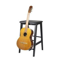 Basso Bar Stool with Guitar Stand