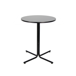 Tempo Dining Table - Black/ø60