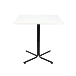 Tempo Dining Table - White/75x75