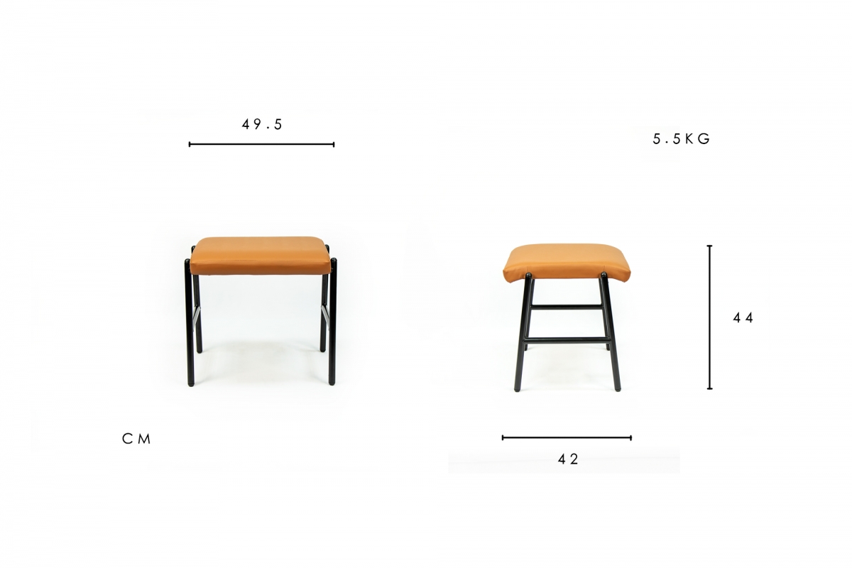 Basso Stool dimension