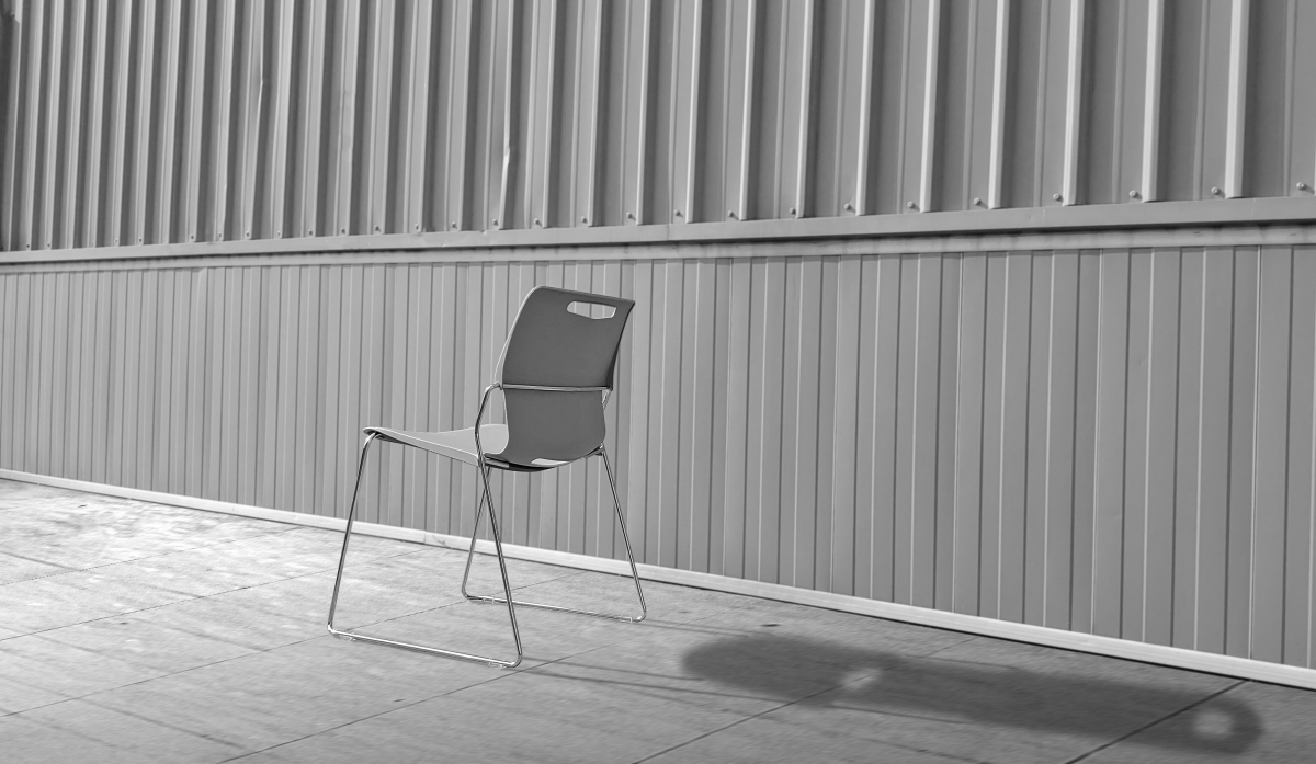 Cache chair grey