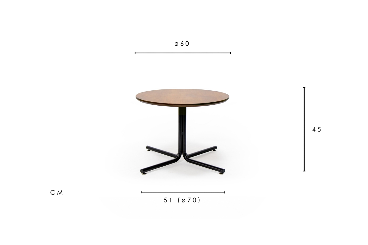 Tempo Coffee Table Brown Wood