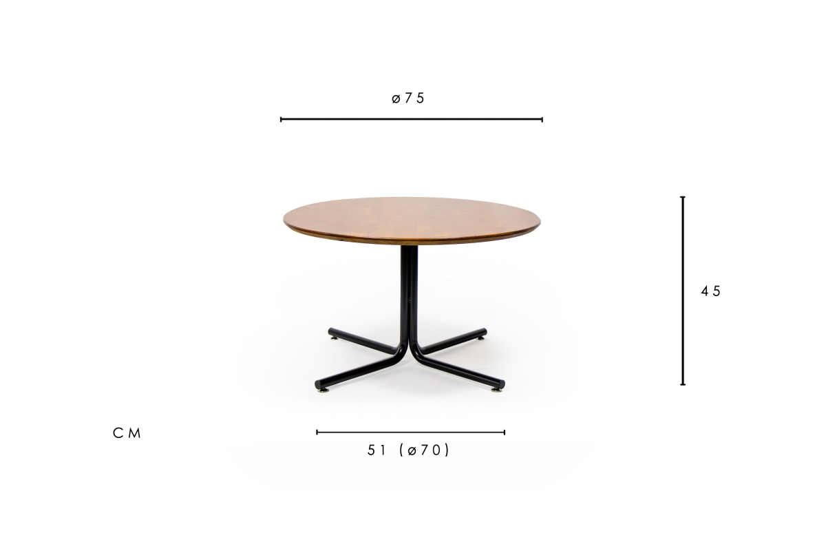 Tempo Coffee Table Brown Wood