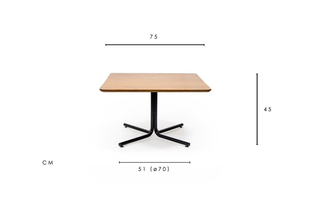 Tempo Coffee Table Brown Wood