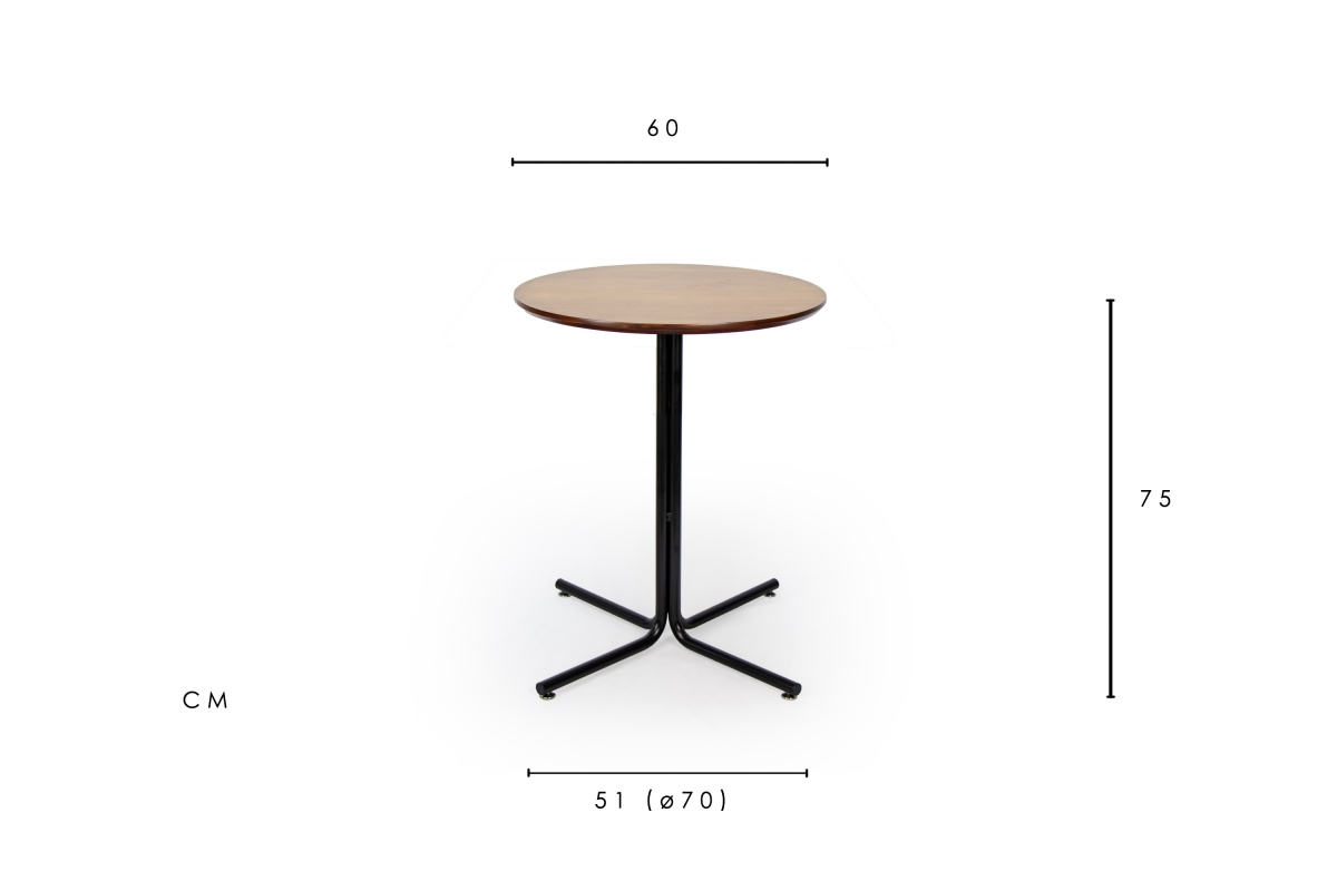 Tempo Dining Table Brown Wood