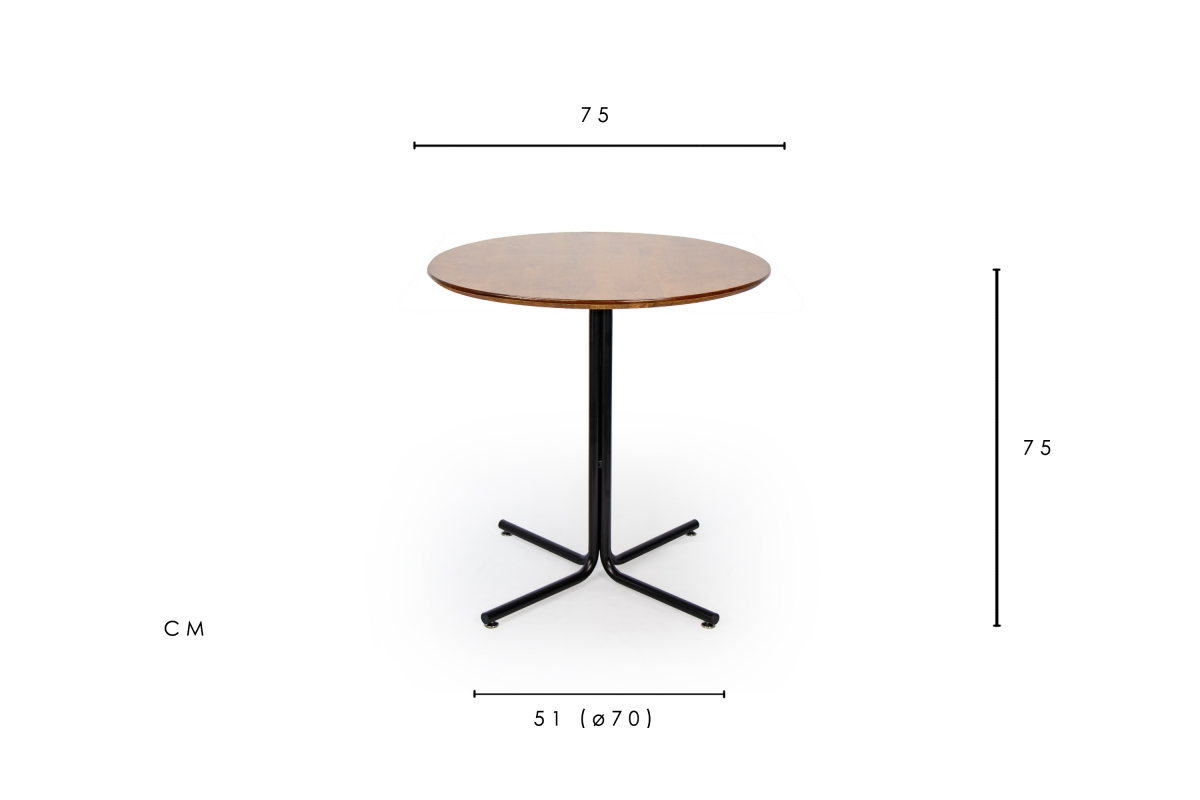 Tempo DIning Table Brown Wood